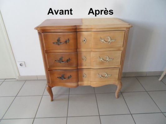 Décapage commode 